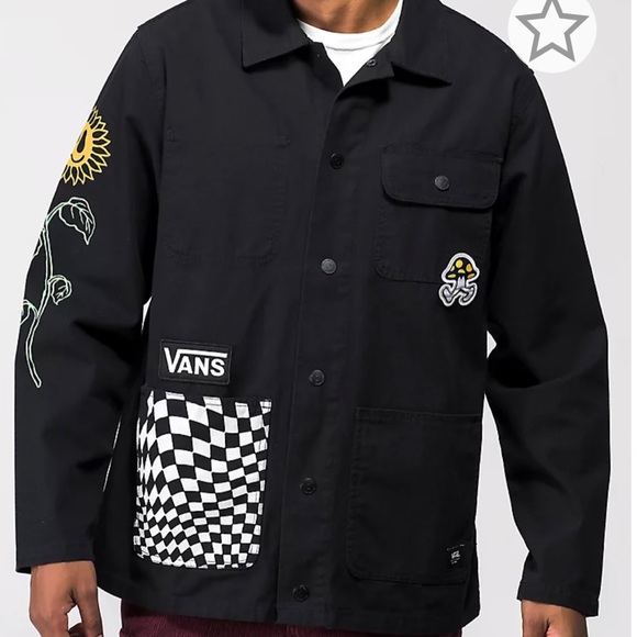 Vans Other - NWT! Black Chore Jacket!